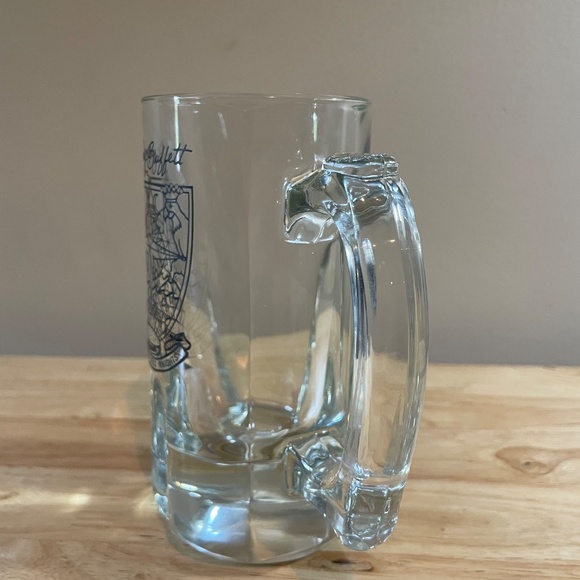 Jimmy Buffett The Order of the Sleepless Knights Heavy Glass Beer Mug 6" - Picture 2 of 8